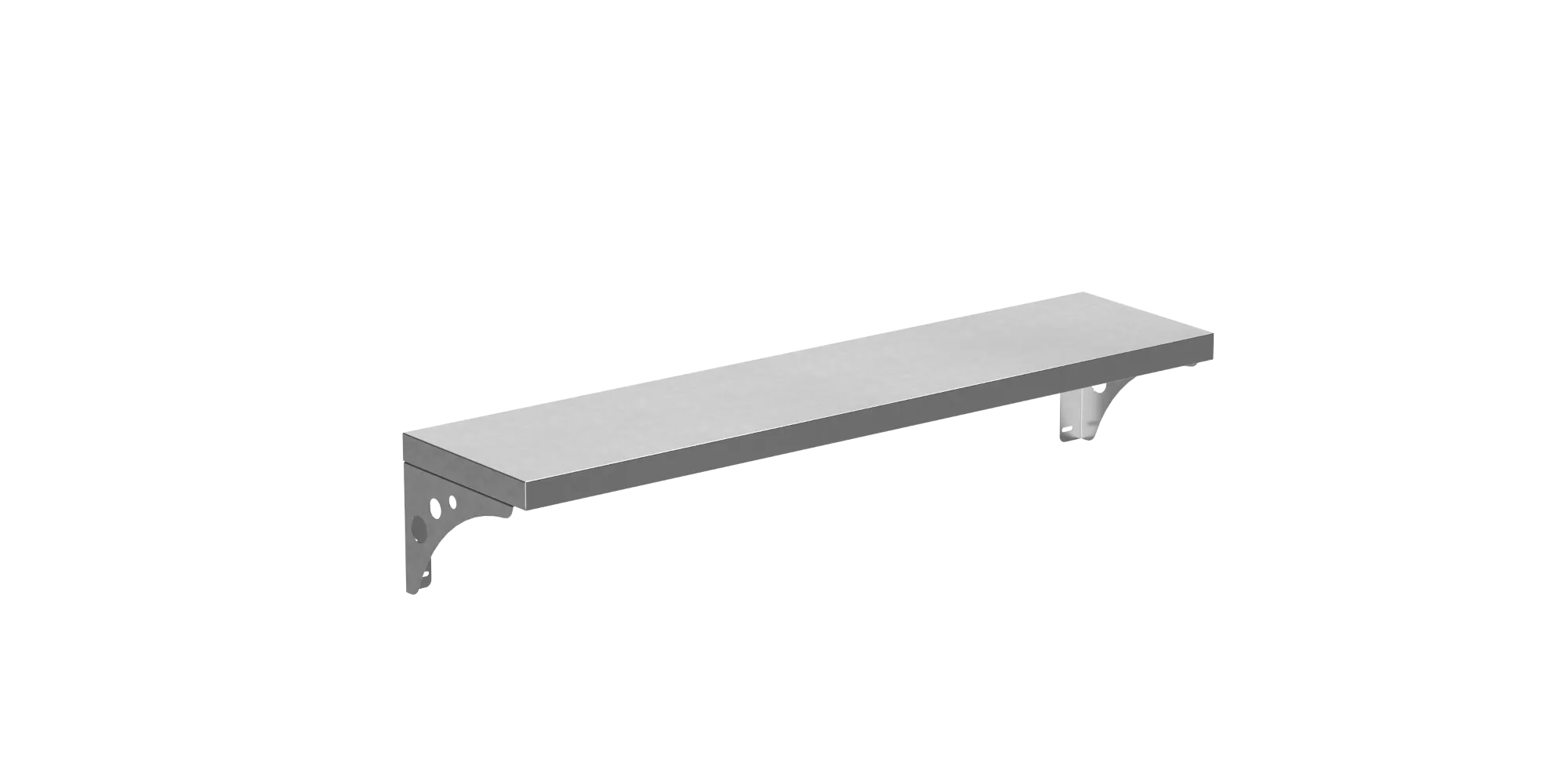 Duvar Rafı Tek Katlı (Wall Shelf Single) 800x300x40